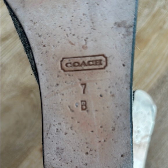 Coach Women's Loafers - Gray - Picture 7 of 8